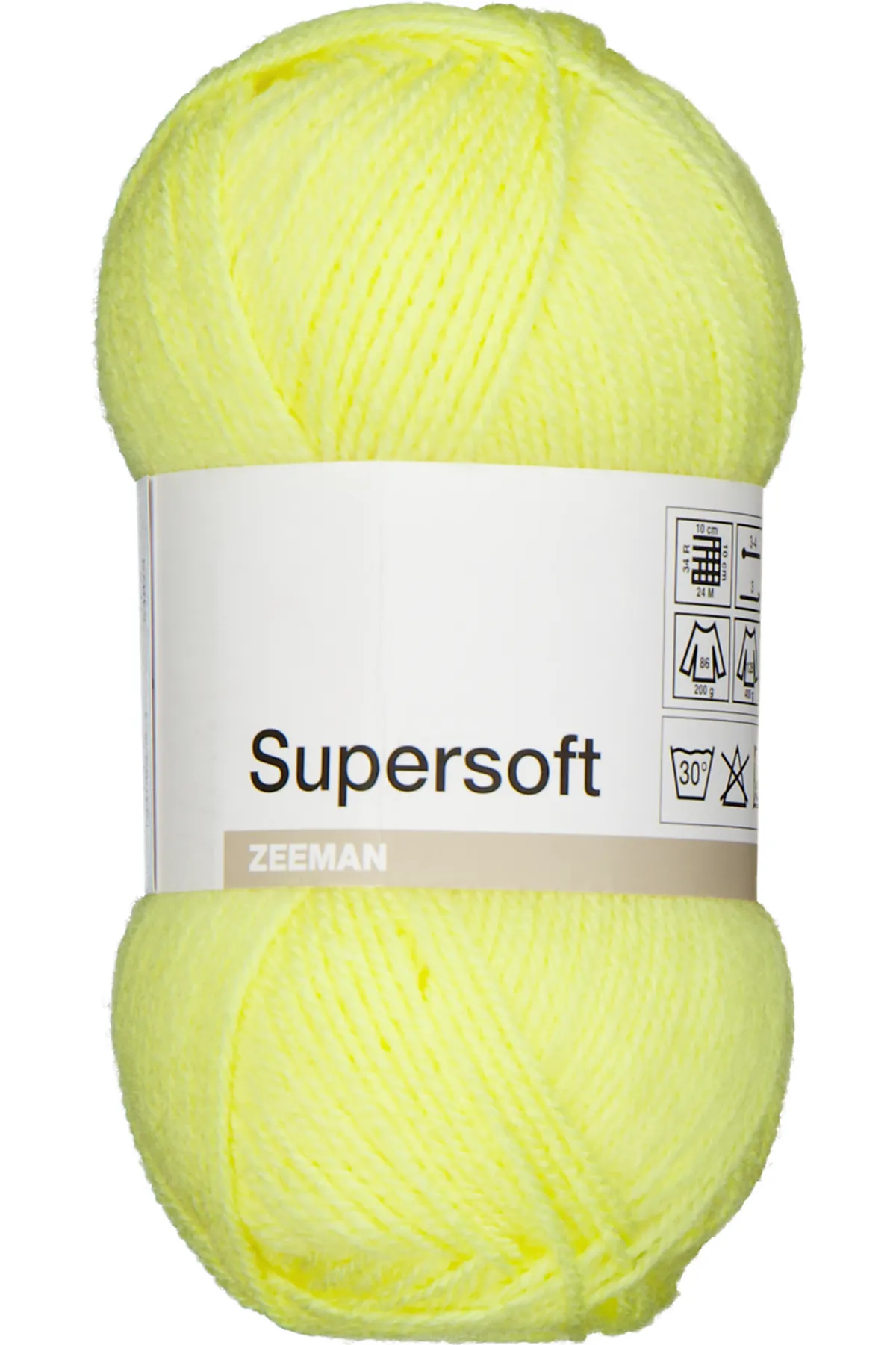 Supersoft Breigaren - Geel