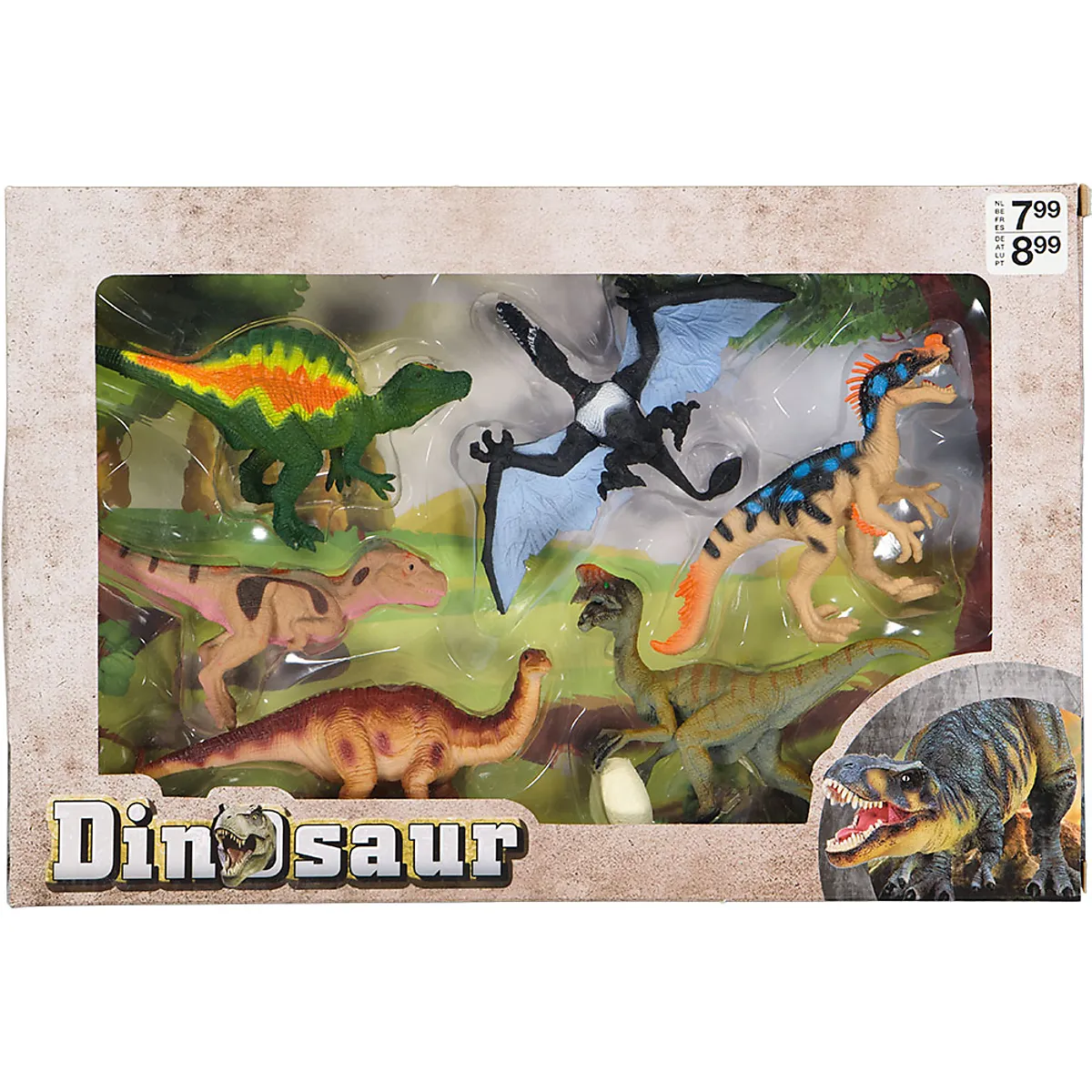 Speelgoed dinosaurus - Blauw