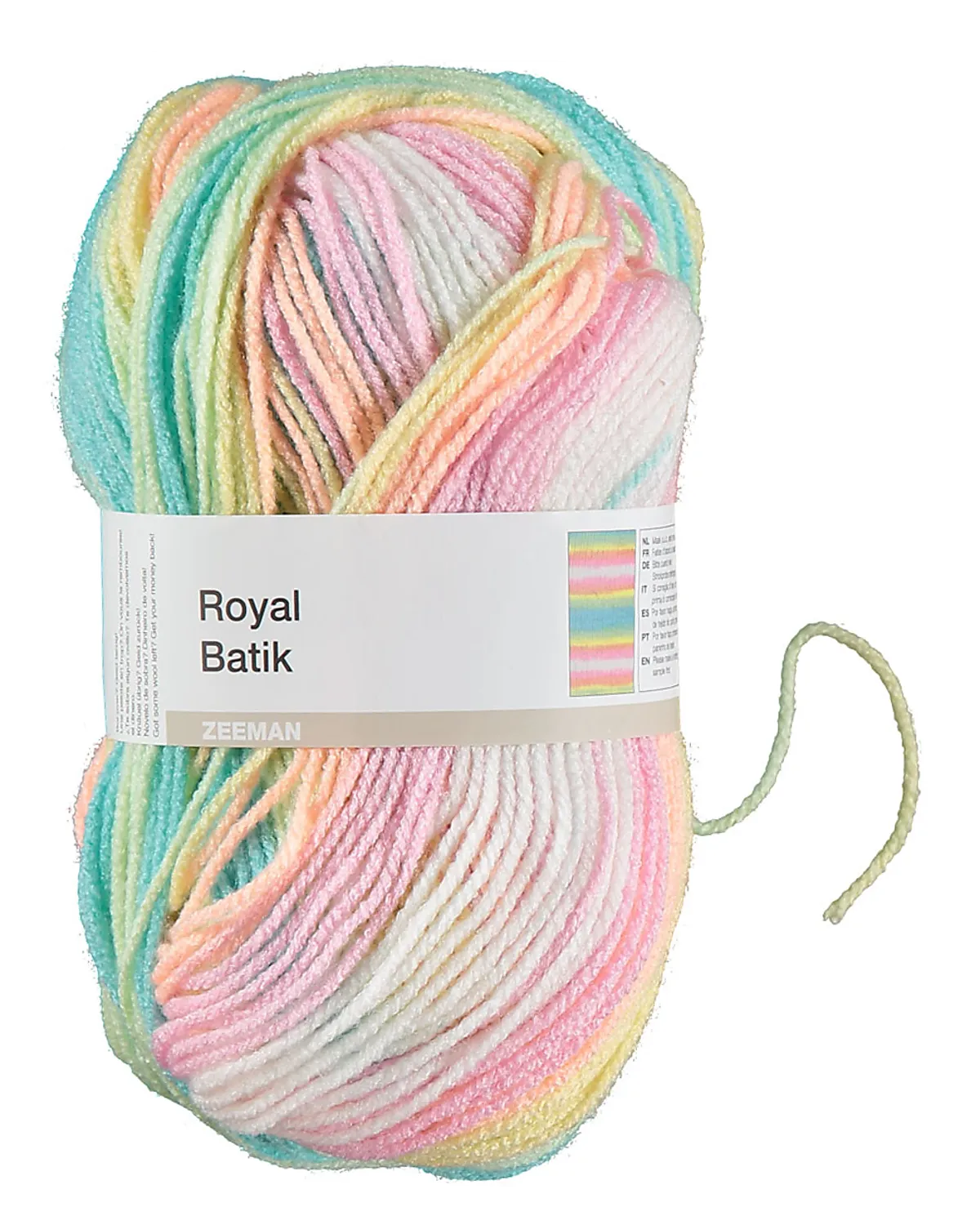 Royal batik Fil à tricoter - Orange