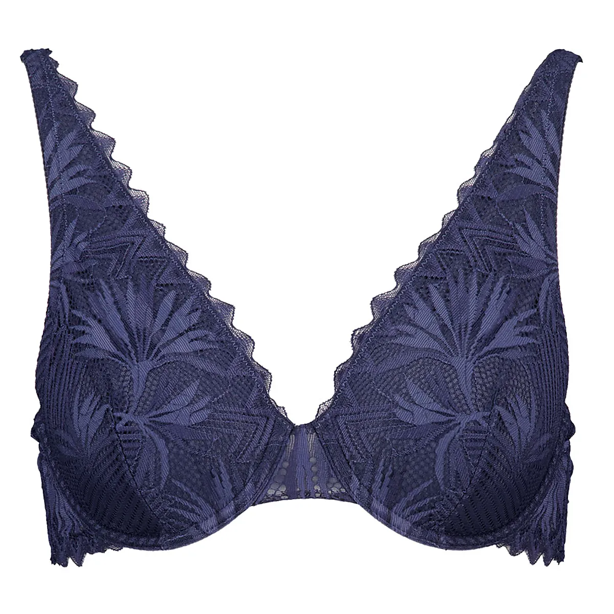 Plunge Soutien-gorge non paddé - Bleu