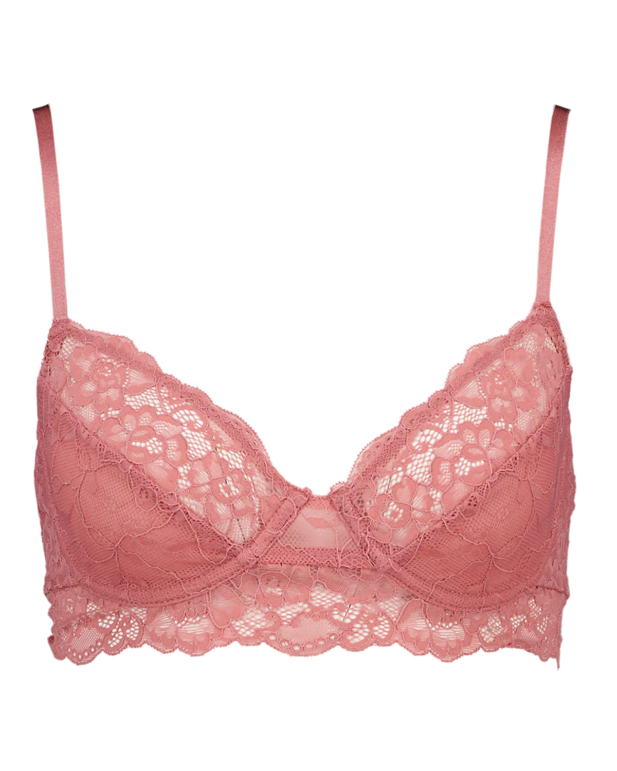 Demi Soutien-gorge non paddé - Rose