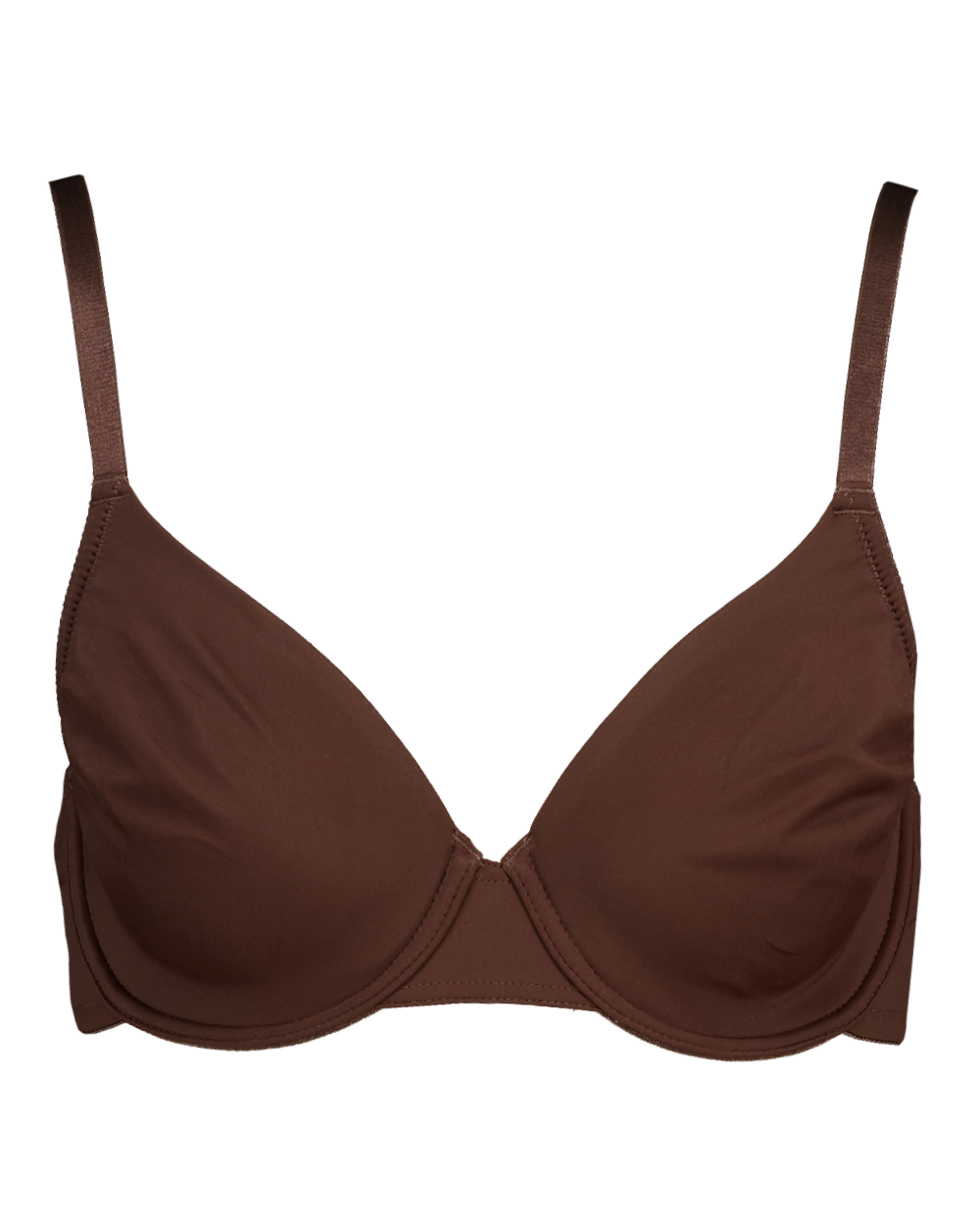 Plunge Soutien-gorge non paddé - Marron
