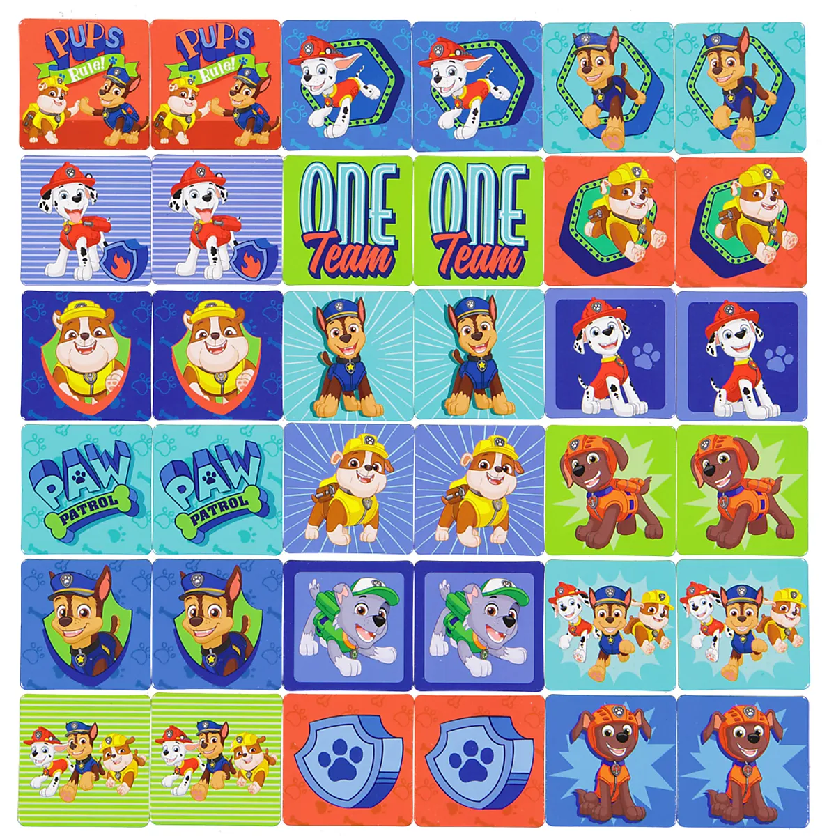 Juego Memo y Domino - Rojo