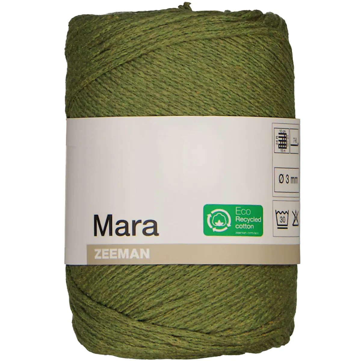 Macramégaren - Groen