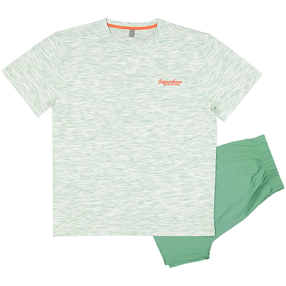 Pijama curto - Verde