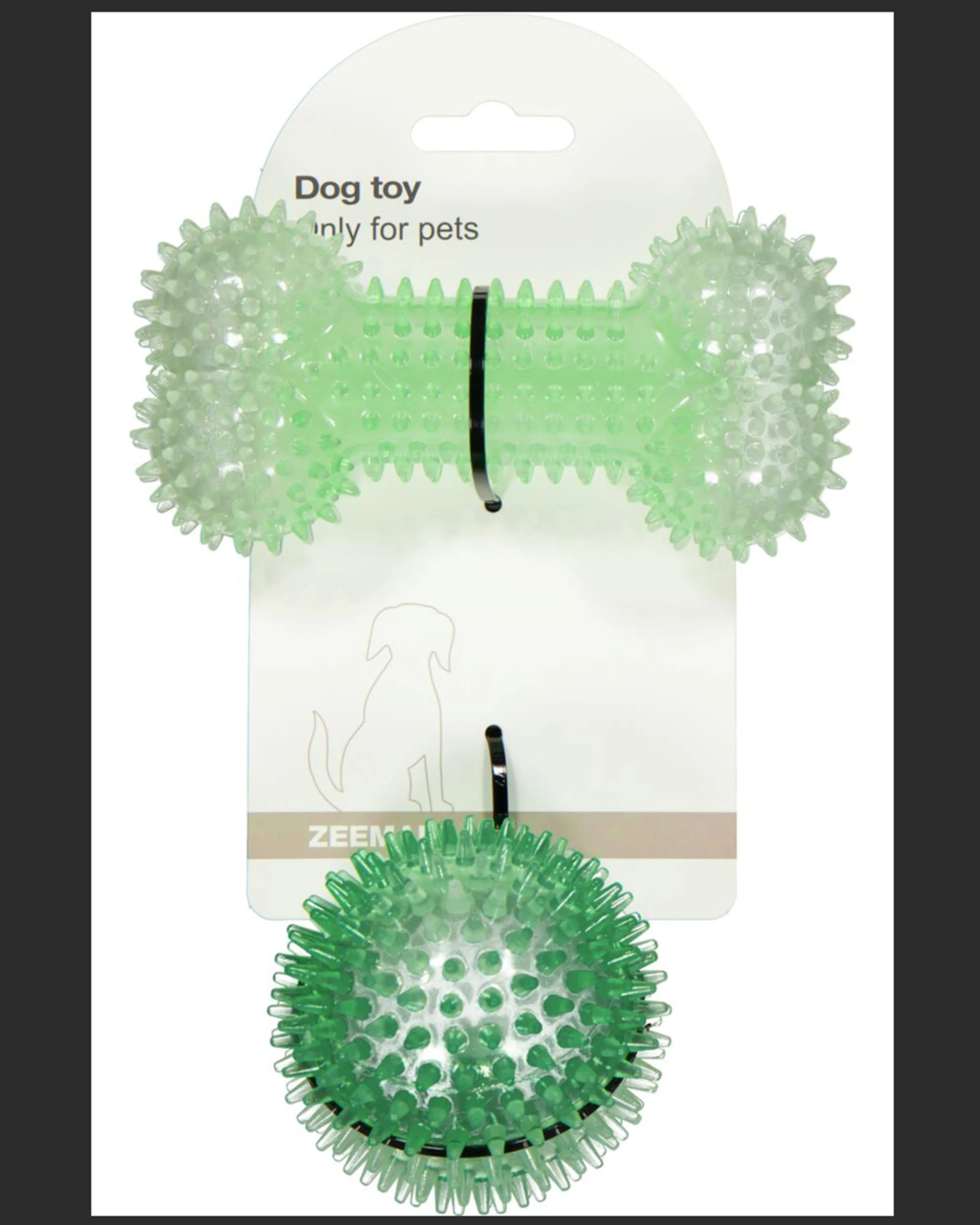 Hundespielzeug - Grün