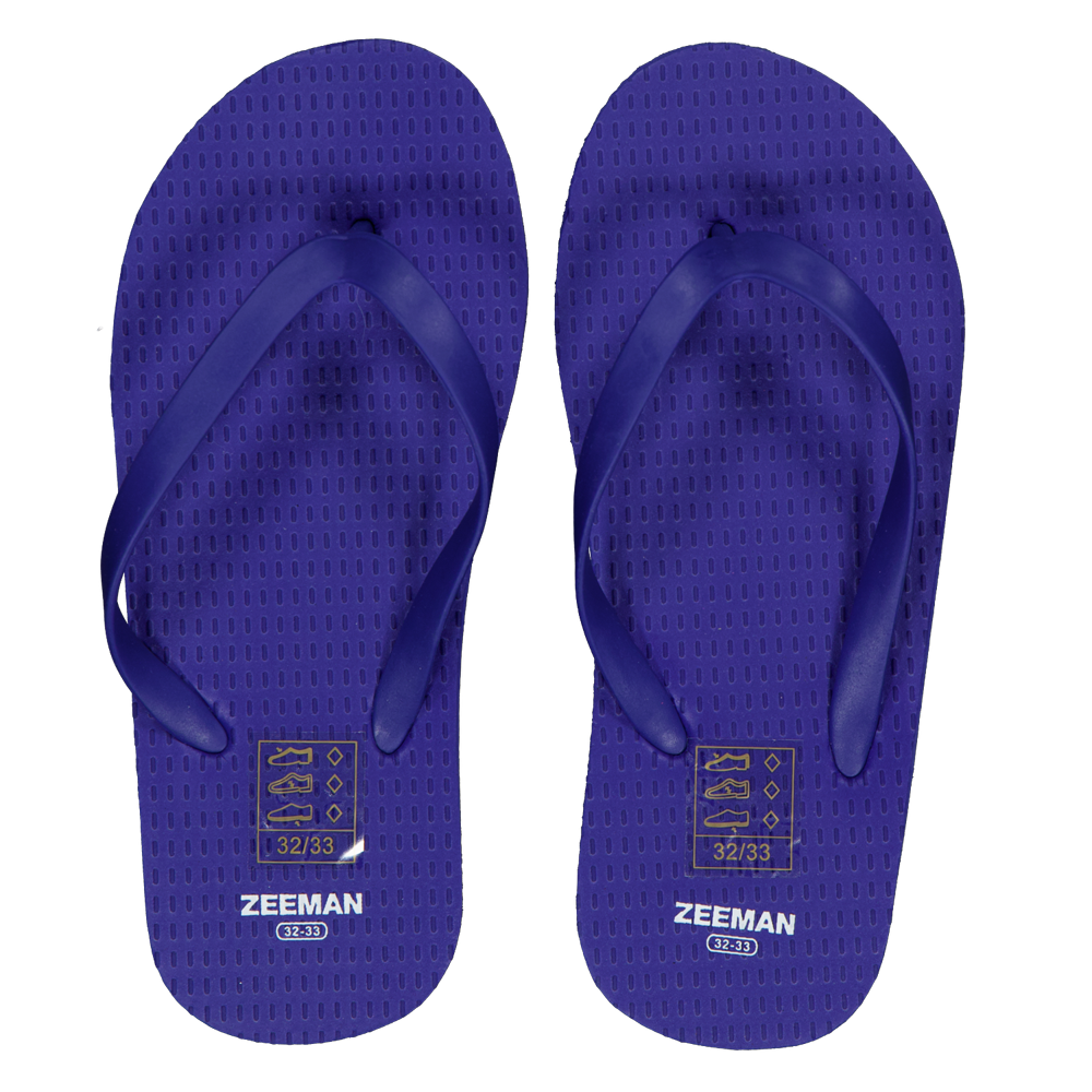 Slippers - Blauw