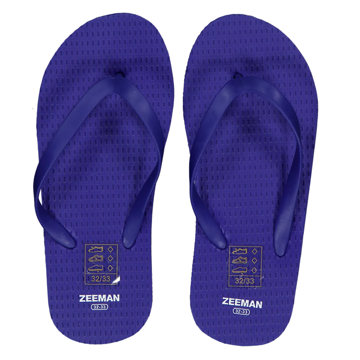 Slippers - Blauw