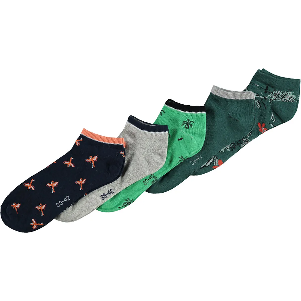 Sneakersokken - Groen