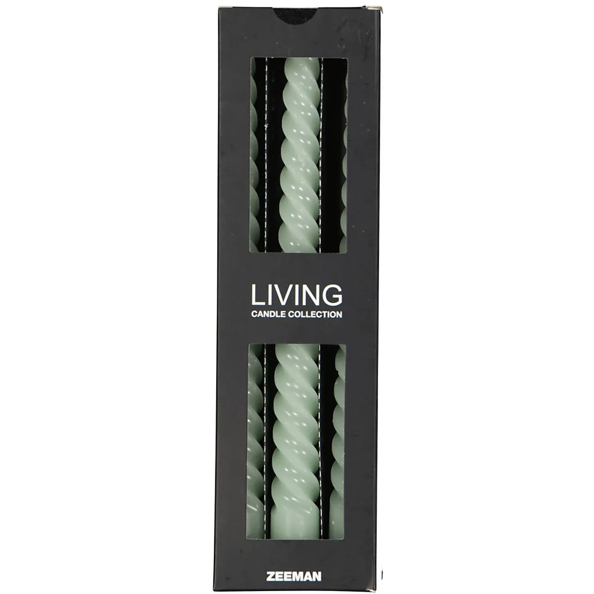 Spiralkerzen - Grün