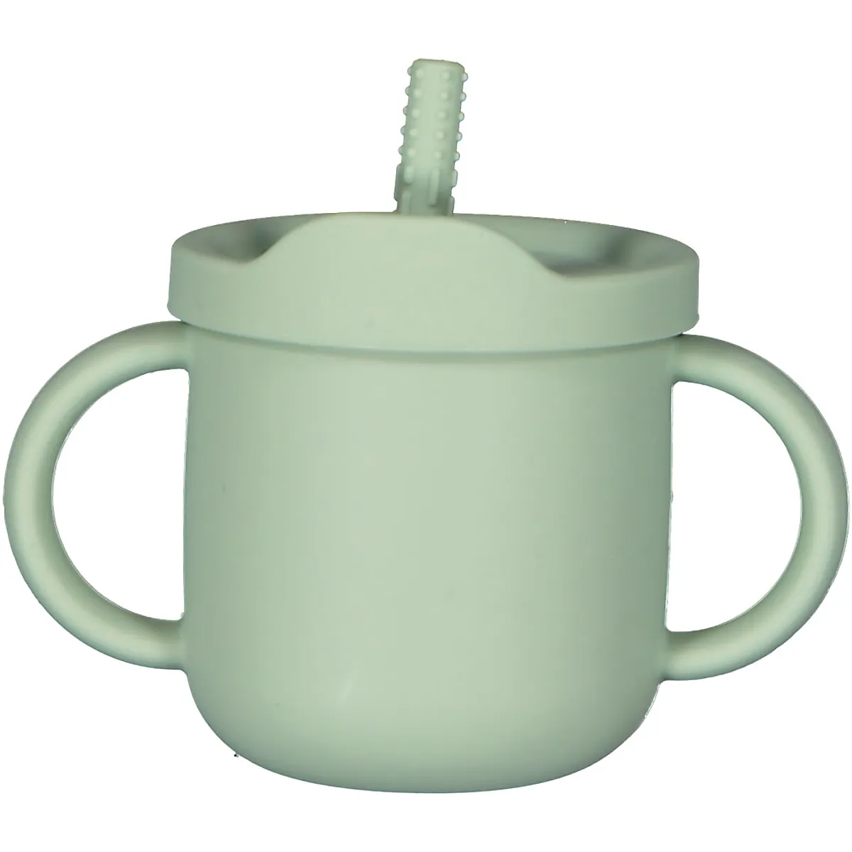 Gobelet avec paille - Vert