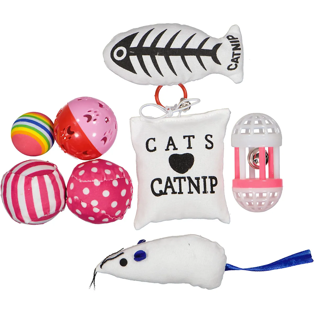 Katzenspielzeug - Rosa