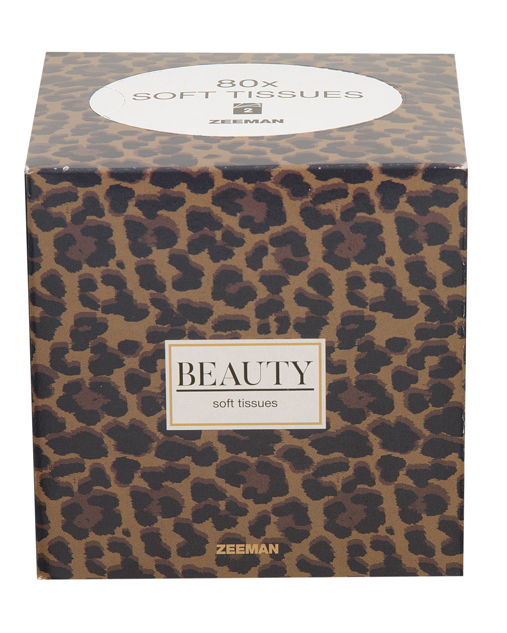 Tissue box - Bruin (80-pak)