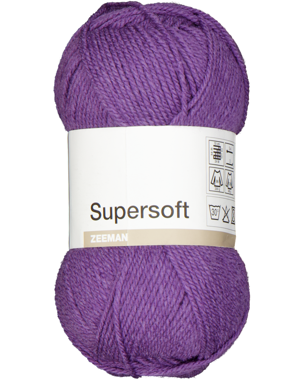 Supersoft Breigaren - Paars