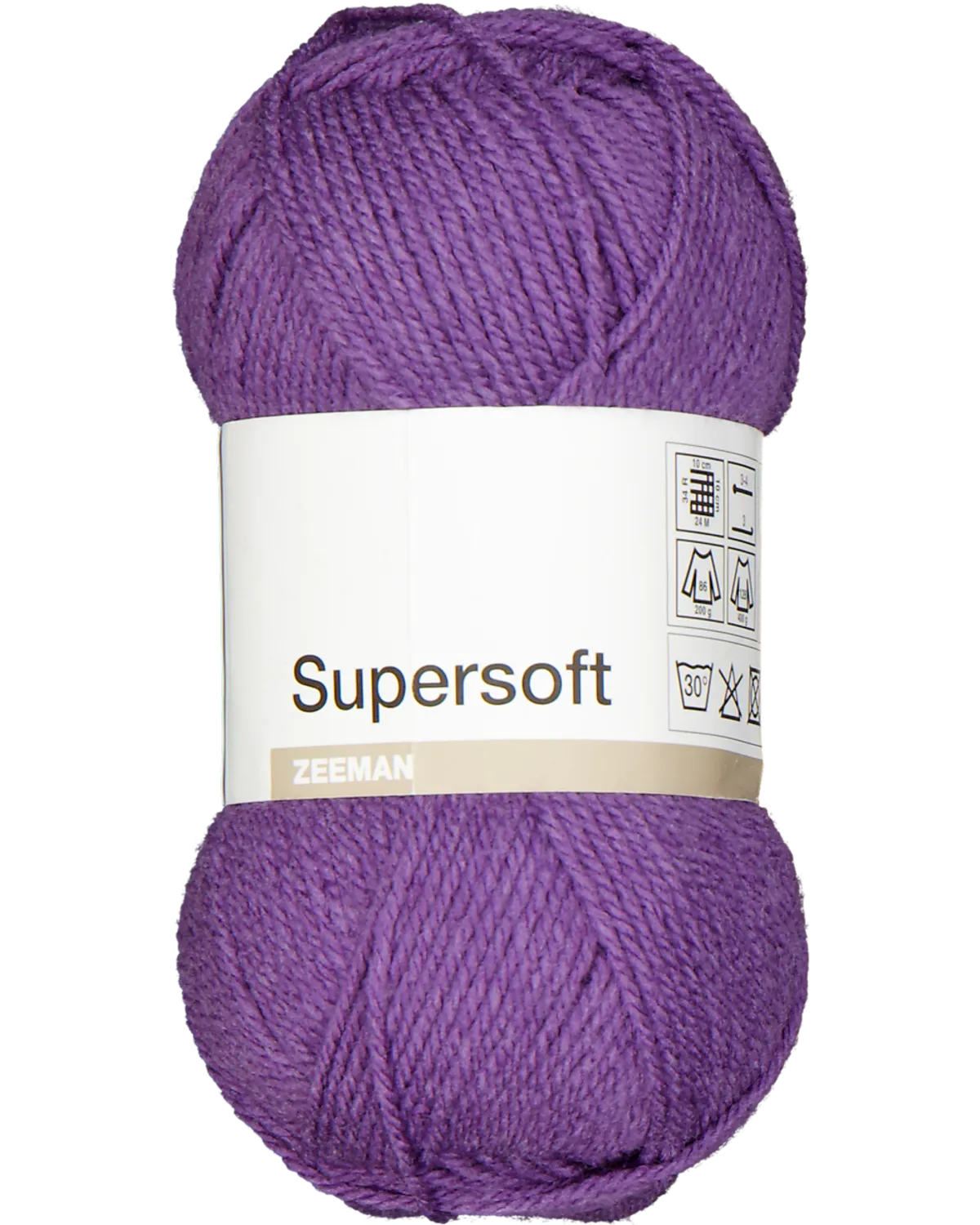 Supersoft Breigaren - Paars