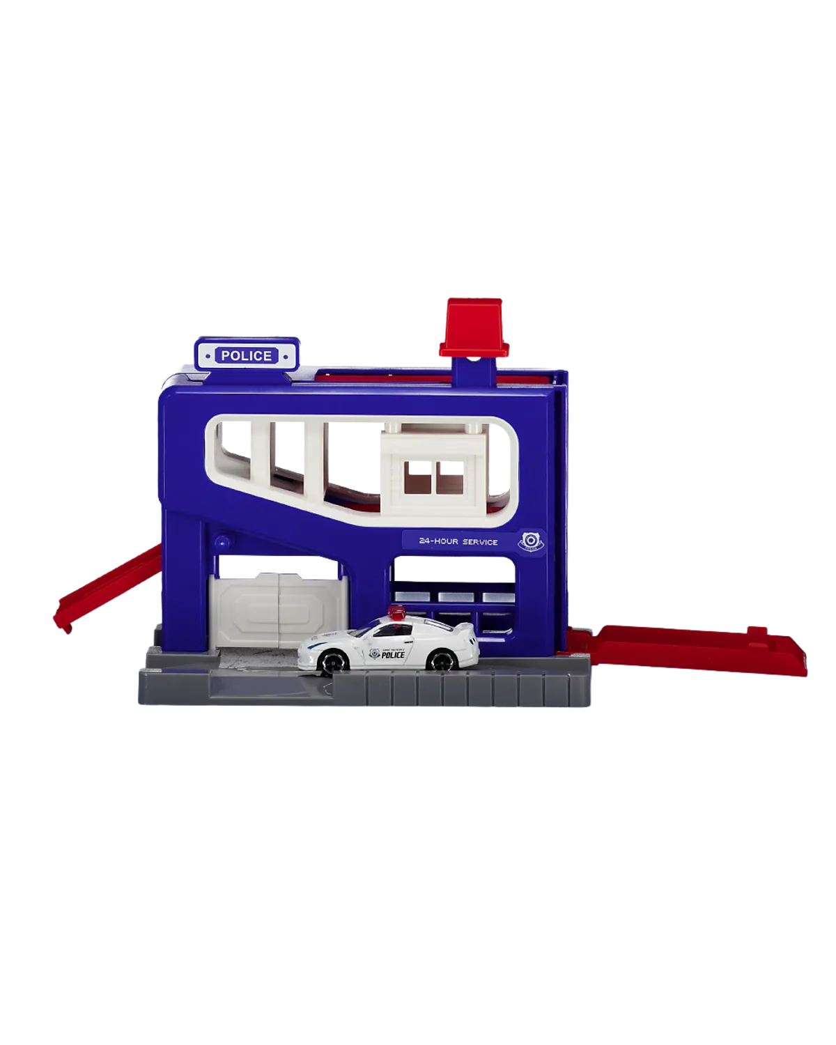 Speelgoed garage - Blauw