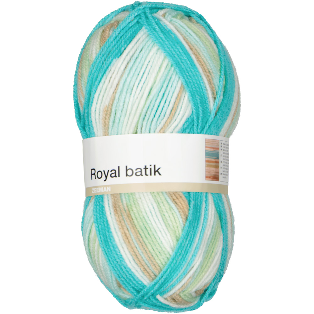 Royal batik Breigaren - Blauw afbeelding