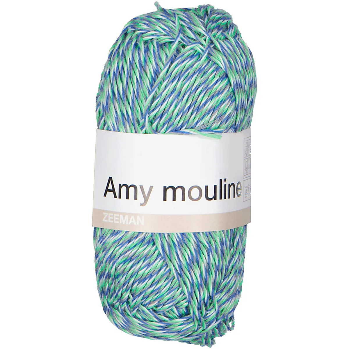 Amy mouline Häkelgarn - Grün