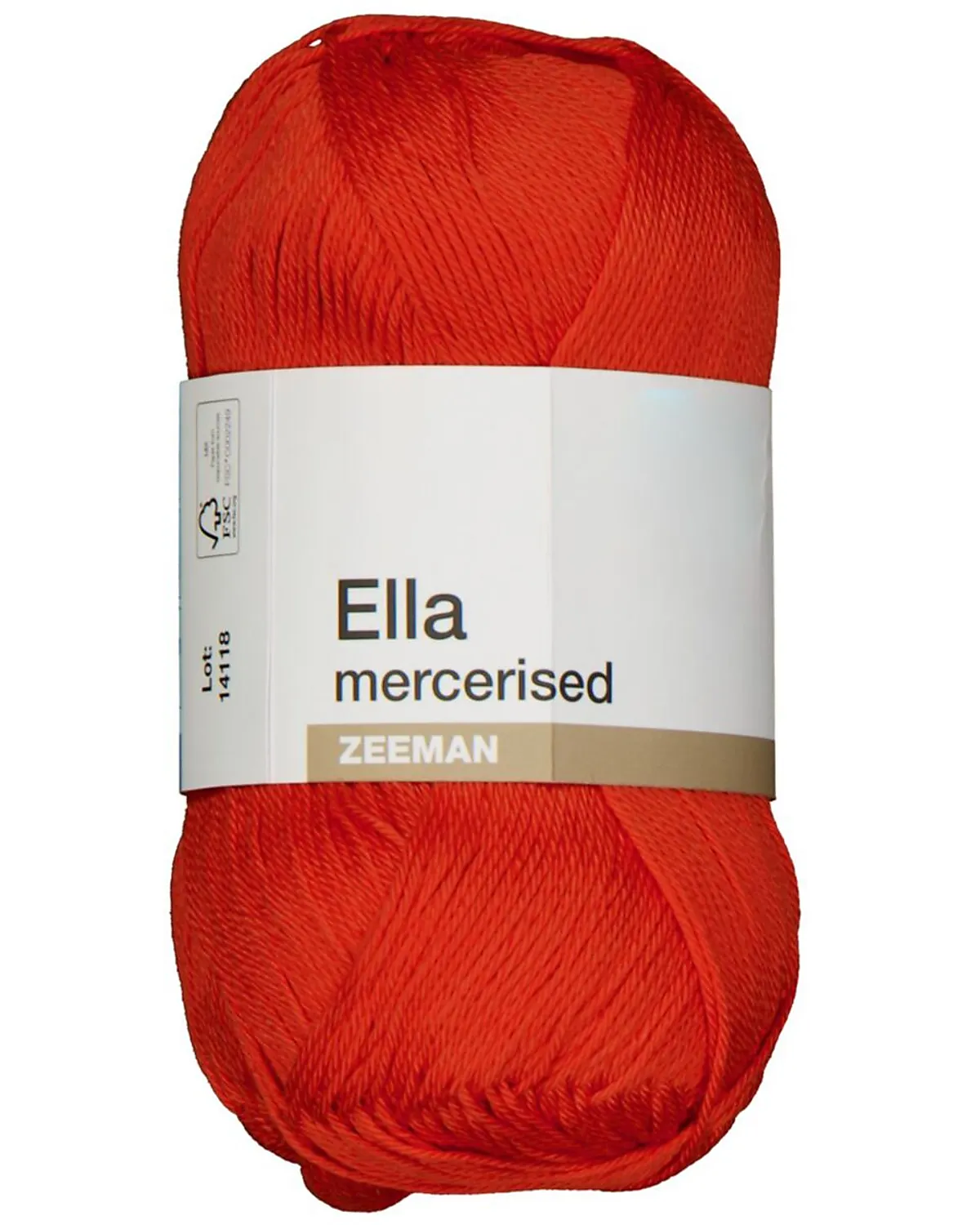 Ella Fios para tricô - Cor-de-laranja