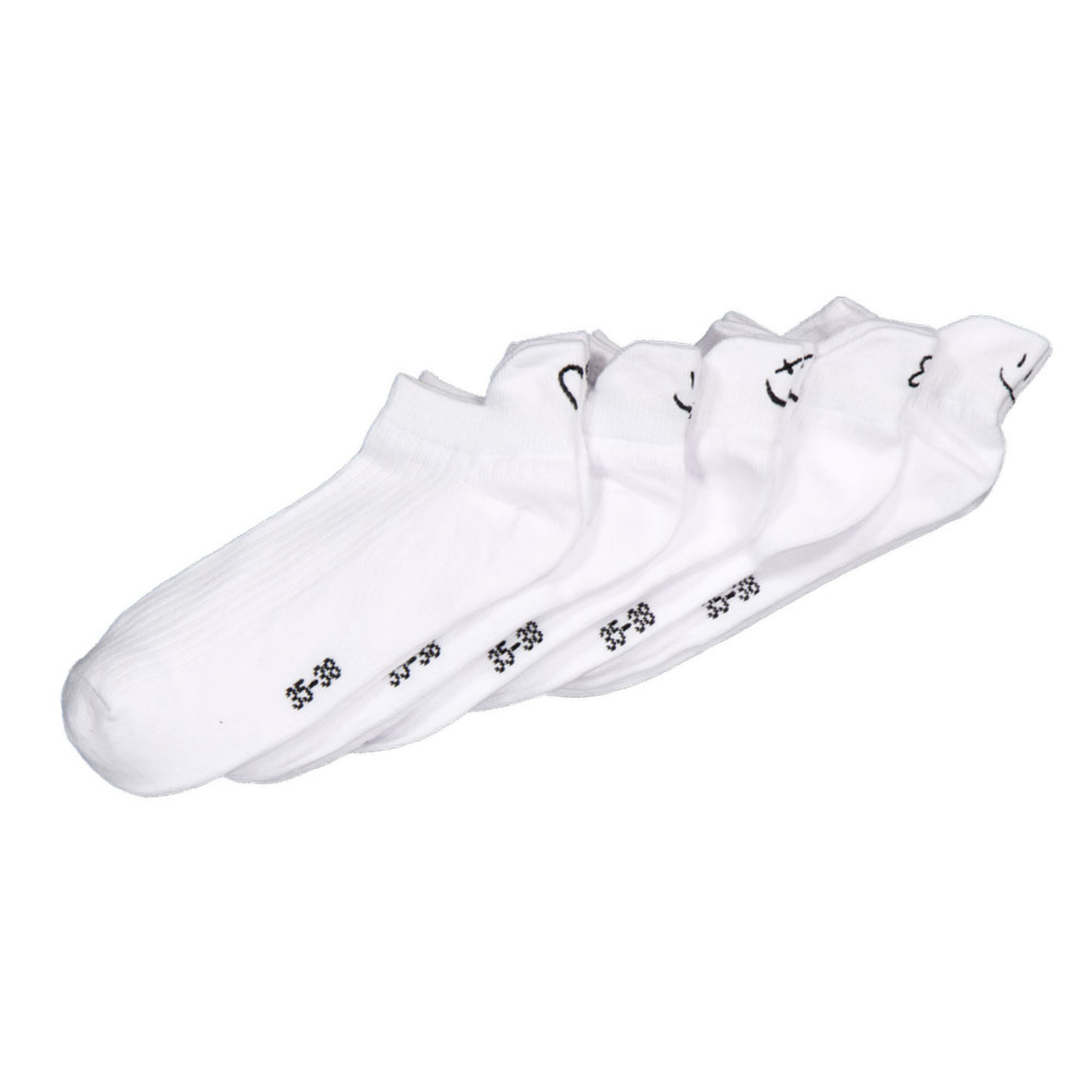 Calcetines de deporte cortos Blanco