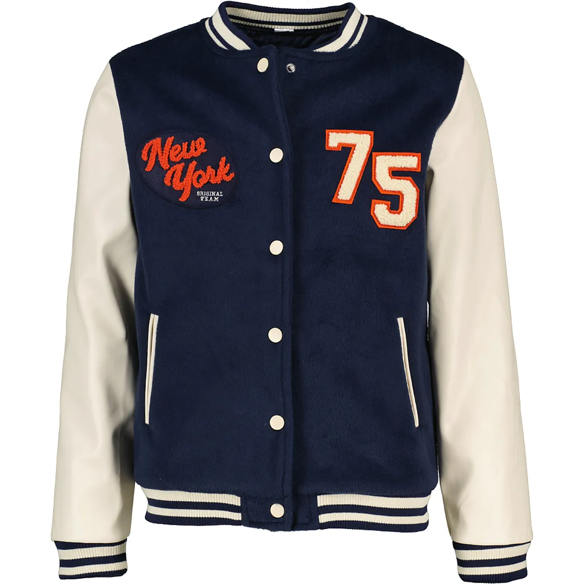 Baseballjacke - Blau