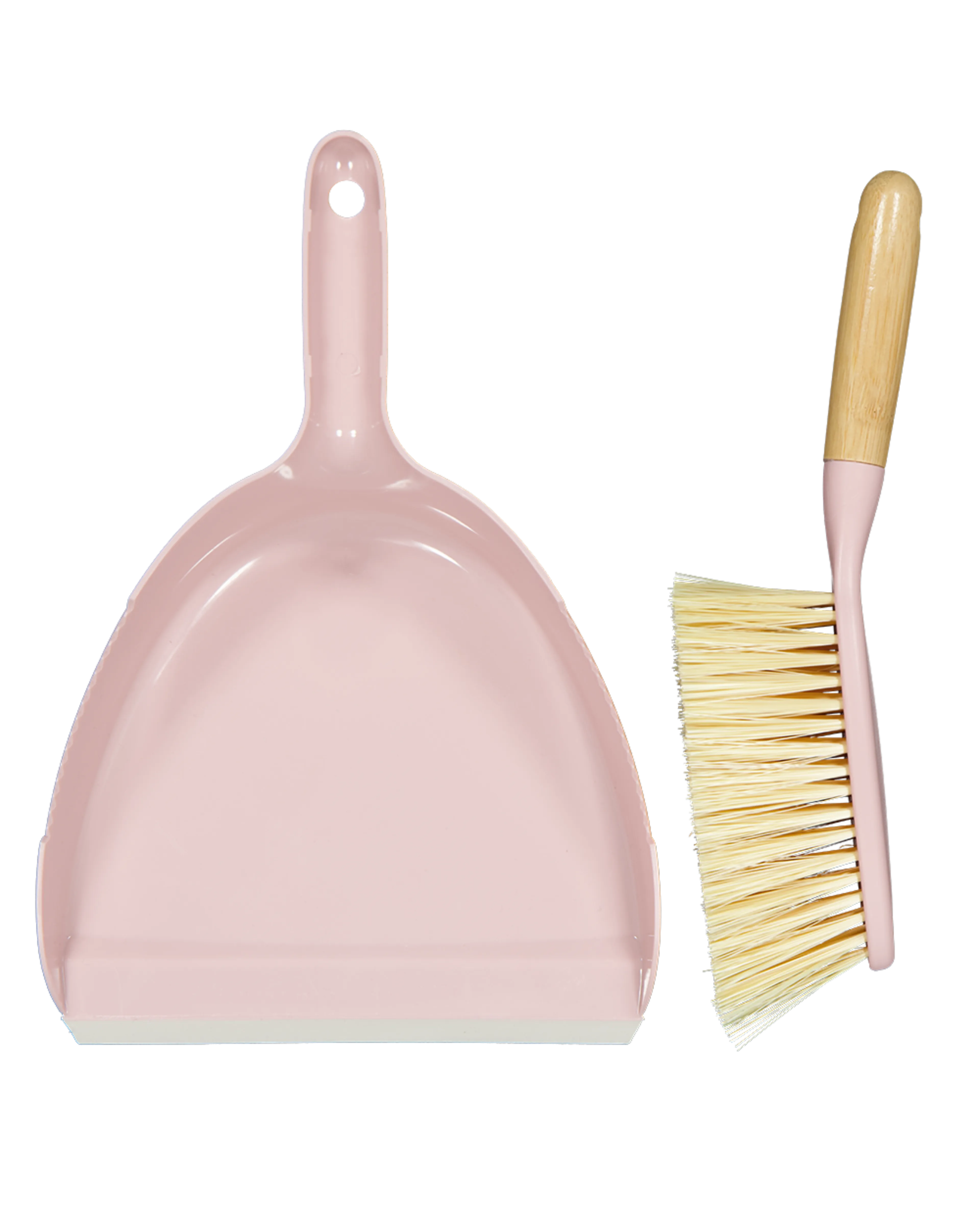 Escova e pá - Rosa