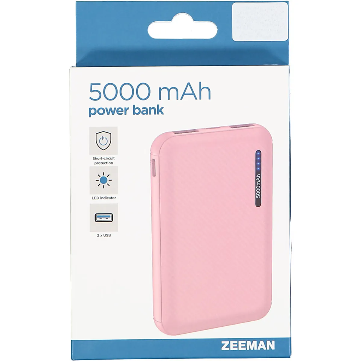 Batterie externe - Rose