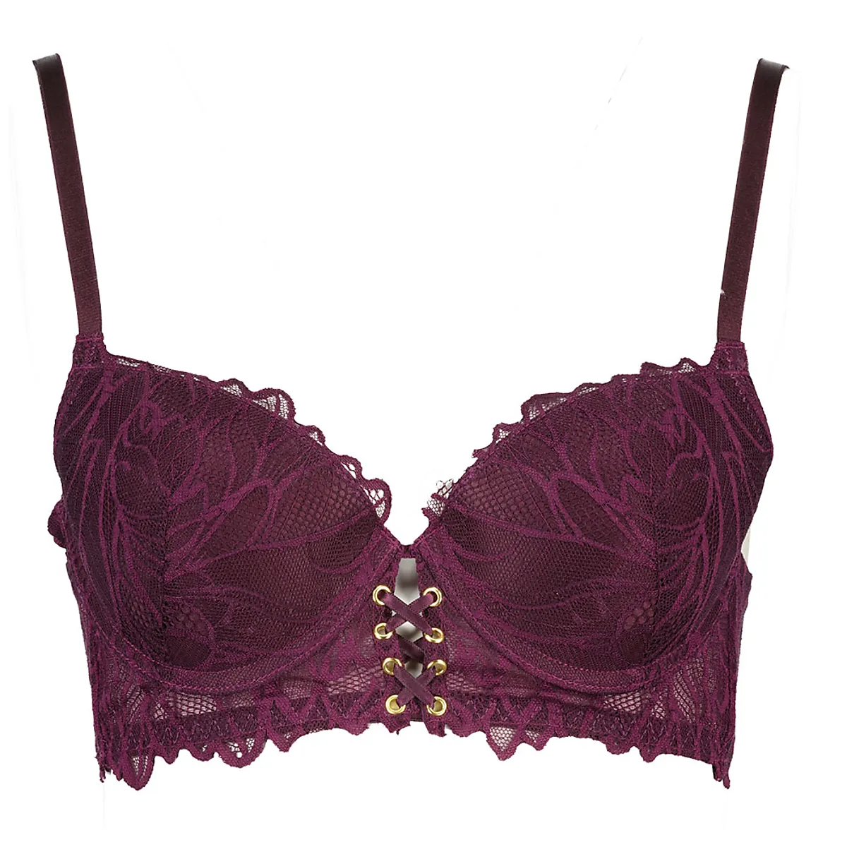Gepolsterter BH - Violett