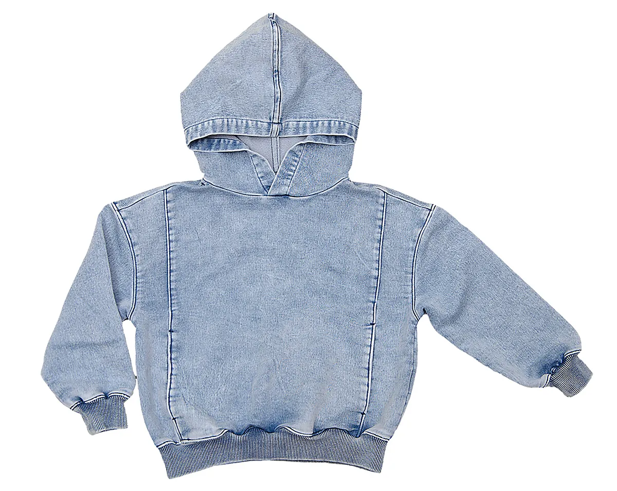 Hoodie - Blauw
