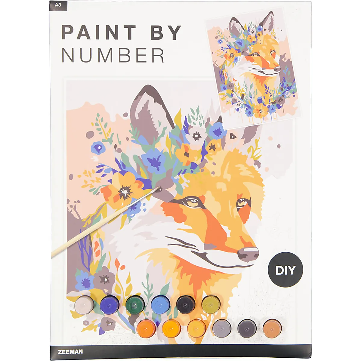 Pintura por números - Naranja