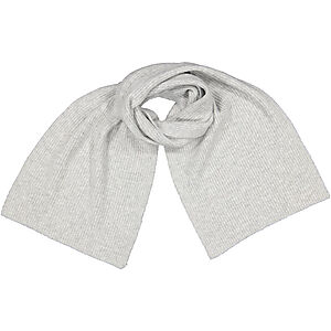 VERO MODA VMGILA Rib Scarf NOOS Sjaal Lichtgrijs Melange - Zachte Dames Sjaal, Eén Maat