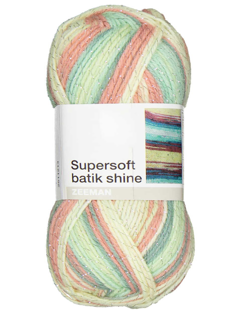 Supersoft batik shine Breigaren - Groen