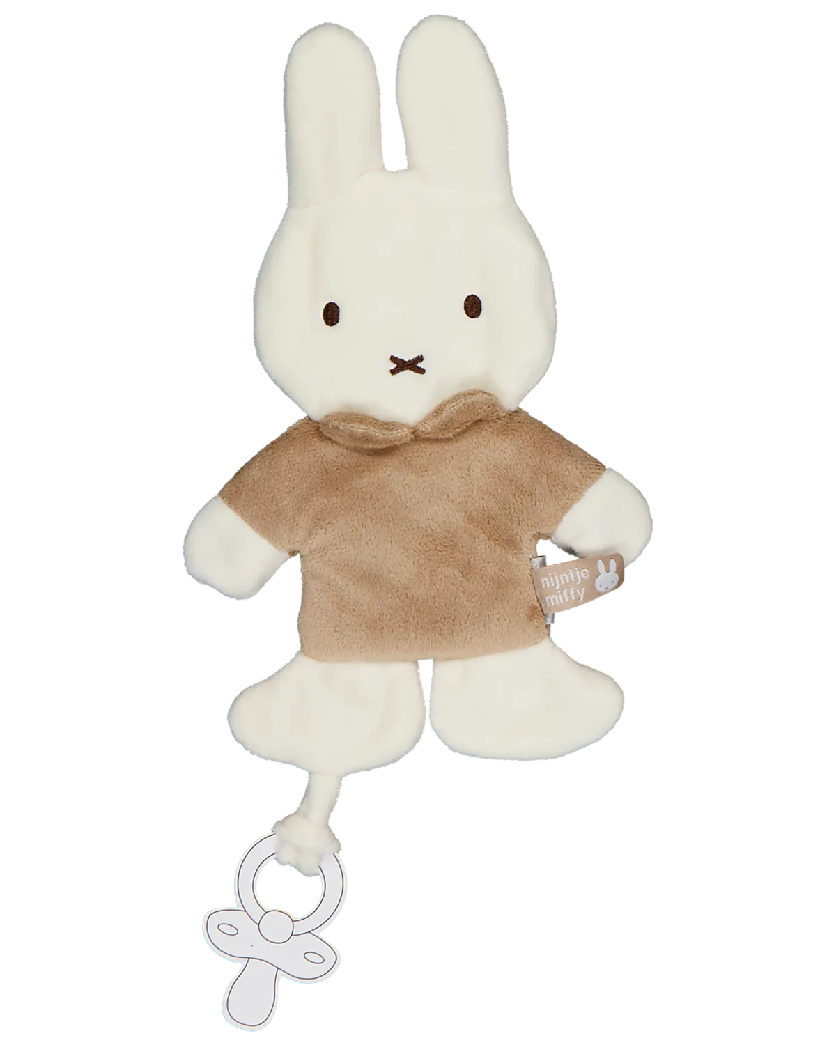 Pano para chupeta - Castanho