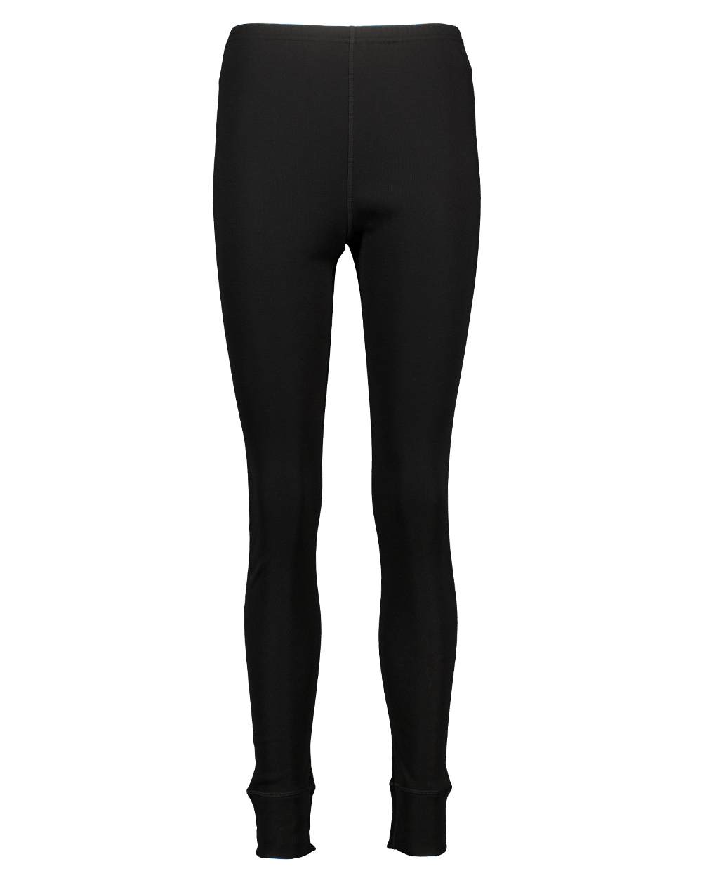 Dames Rib Thermo Legging - Zwart