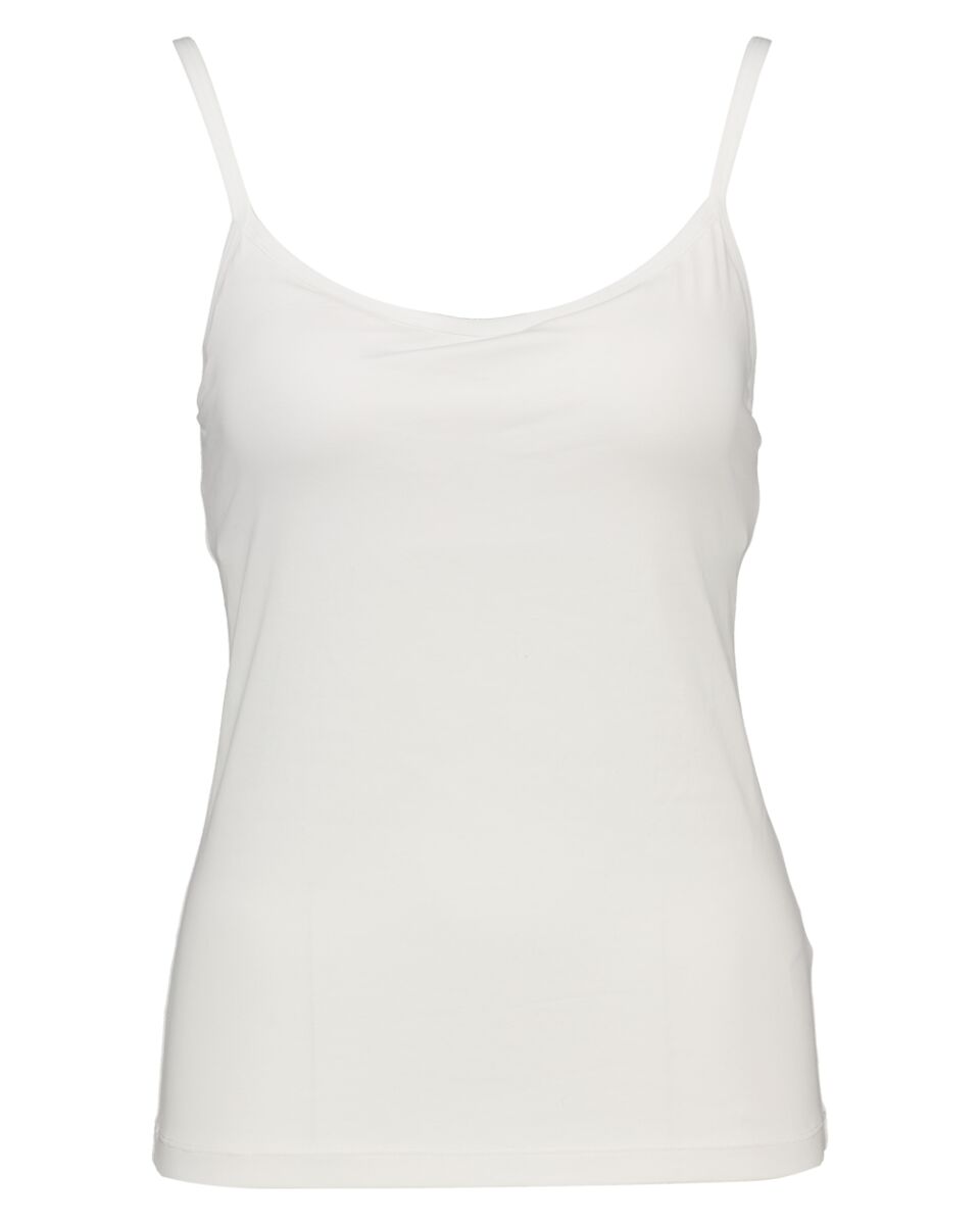 Singlet met cup - Wit