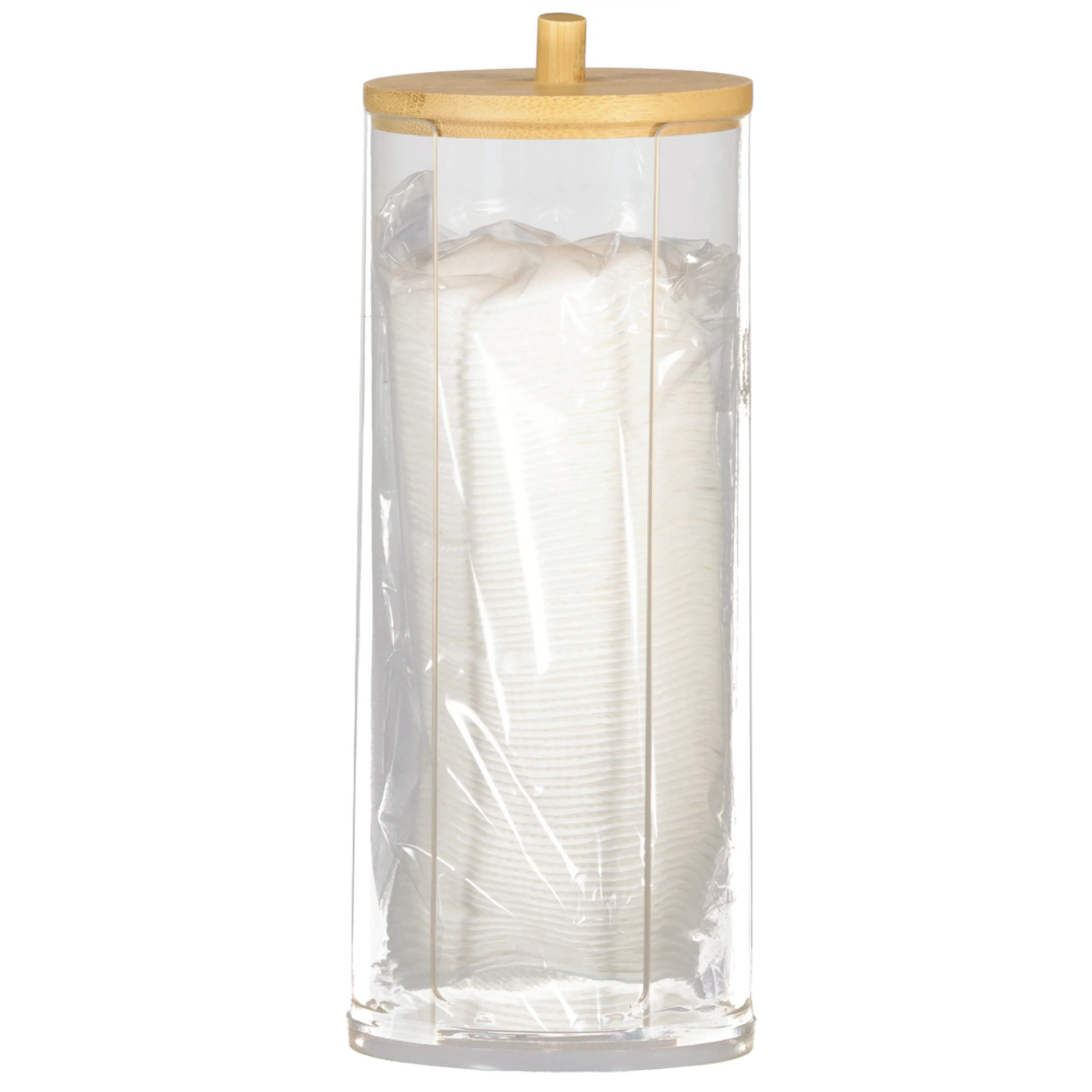 Dispensador para discos de algodón - Blanco