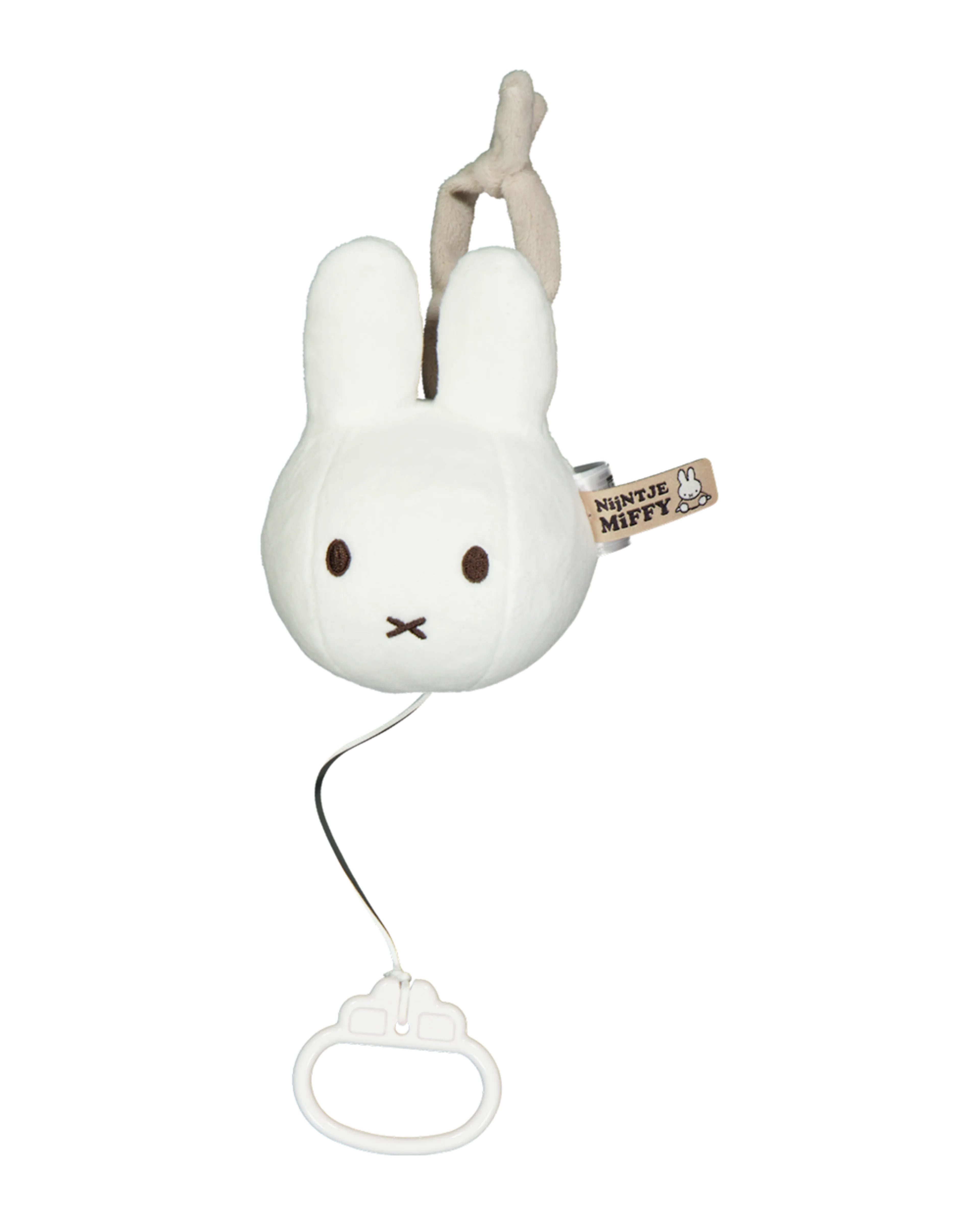 Knuffel met muziek - Beige
