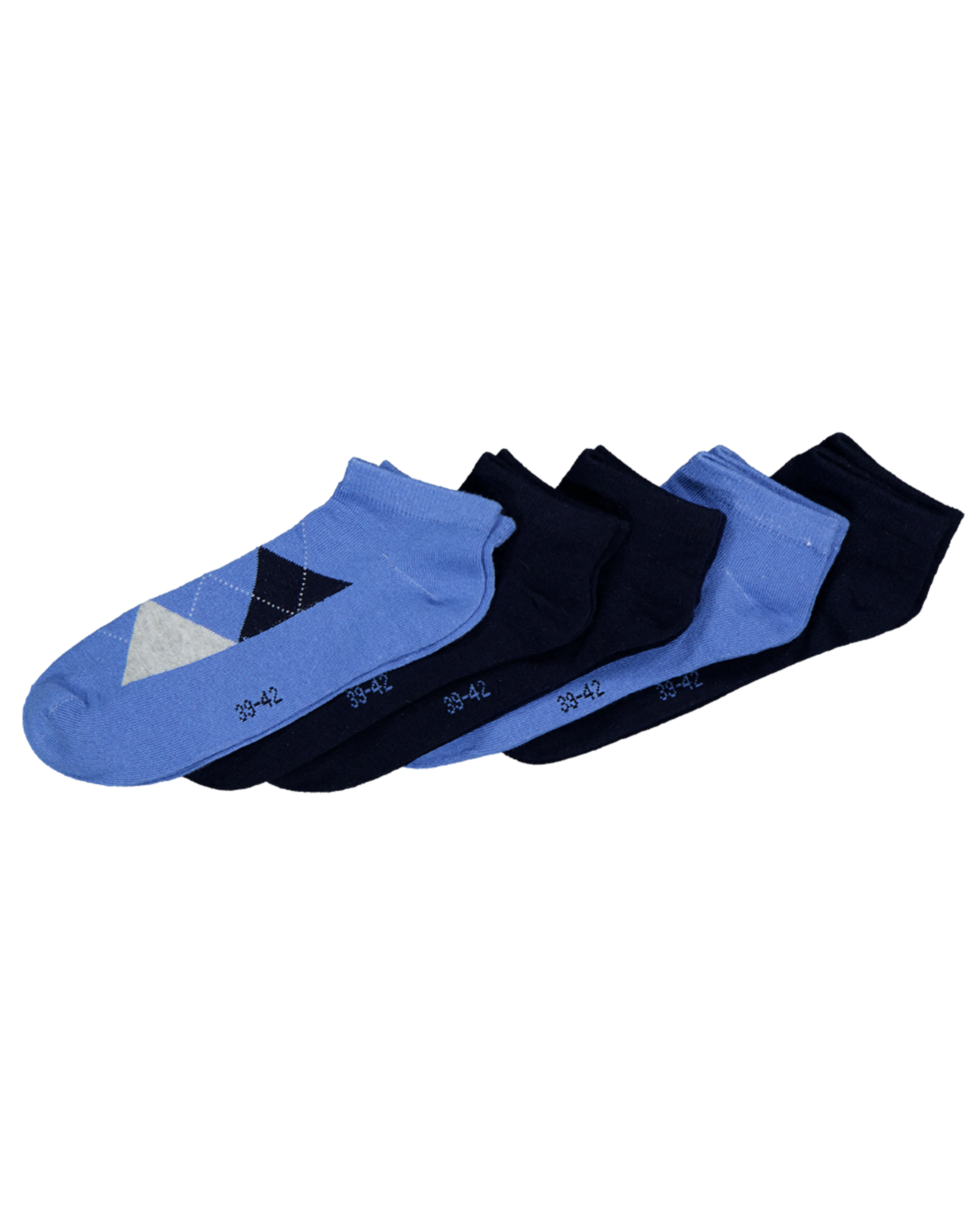 Sneakersokken - Blauw