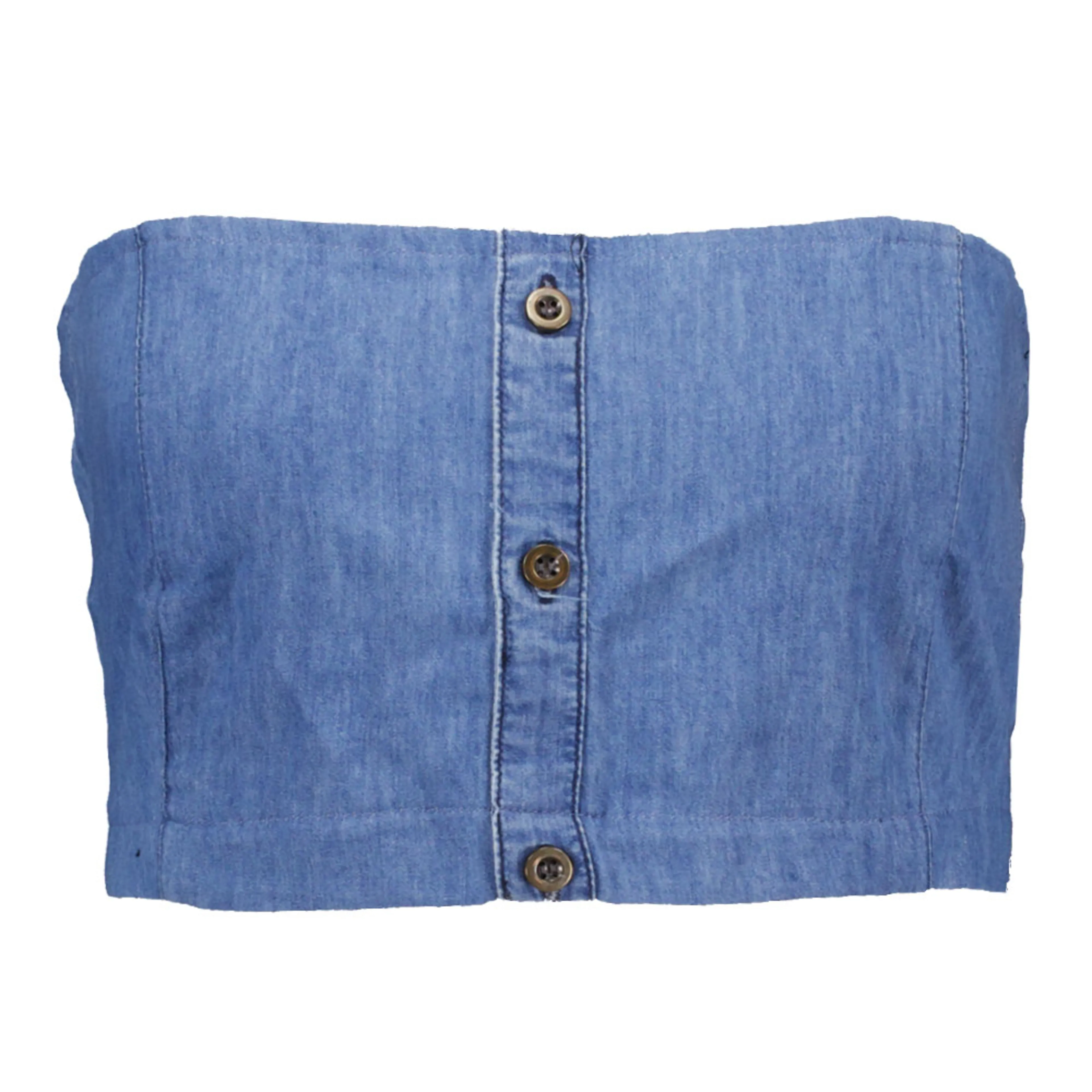 Bandeautop - Blauw