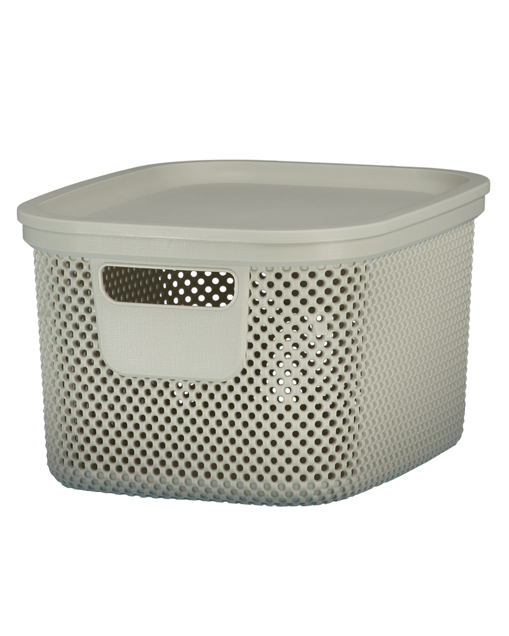 Opbergdoos met deksel - Grijs