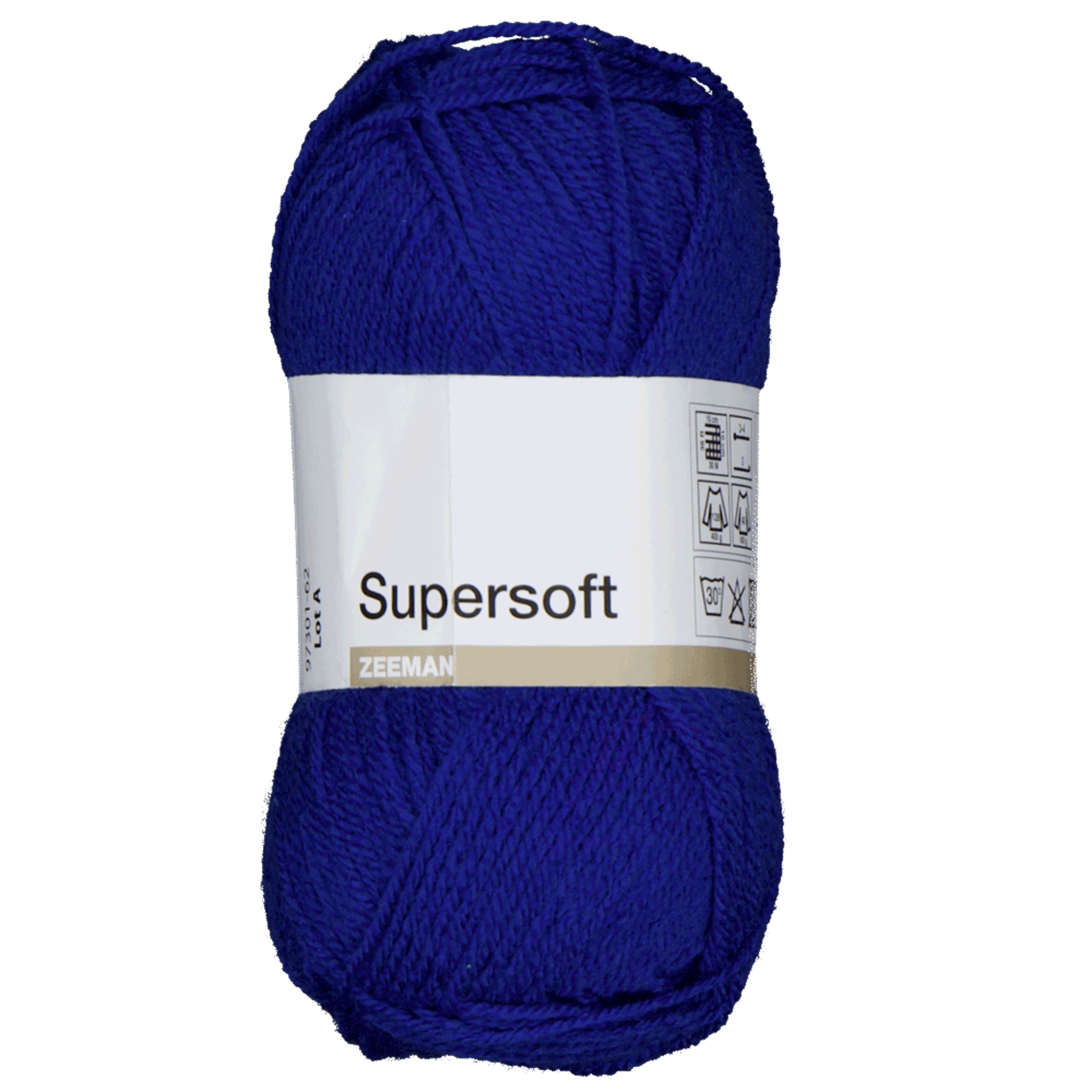 Super soft Hilo de punto Azul