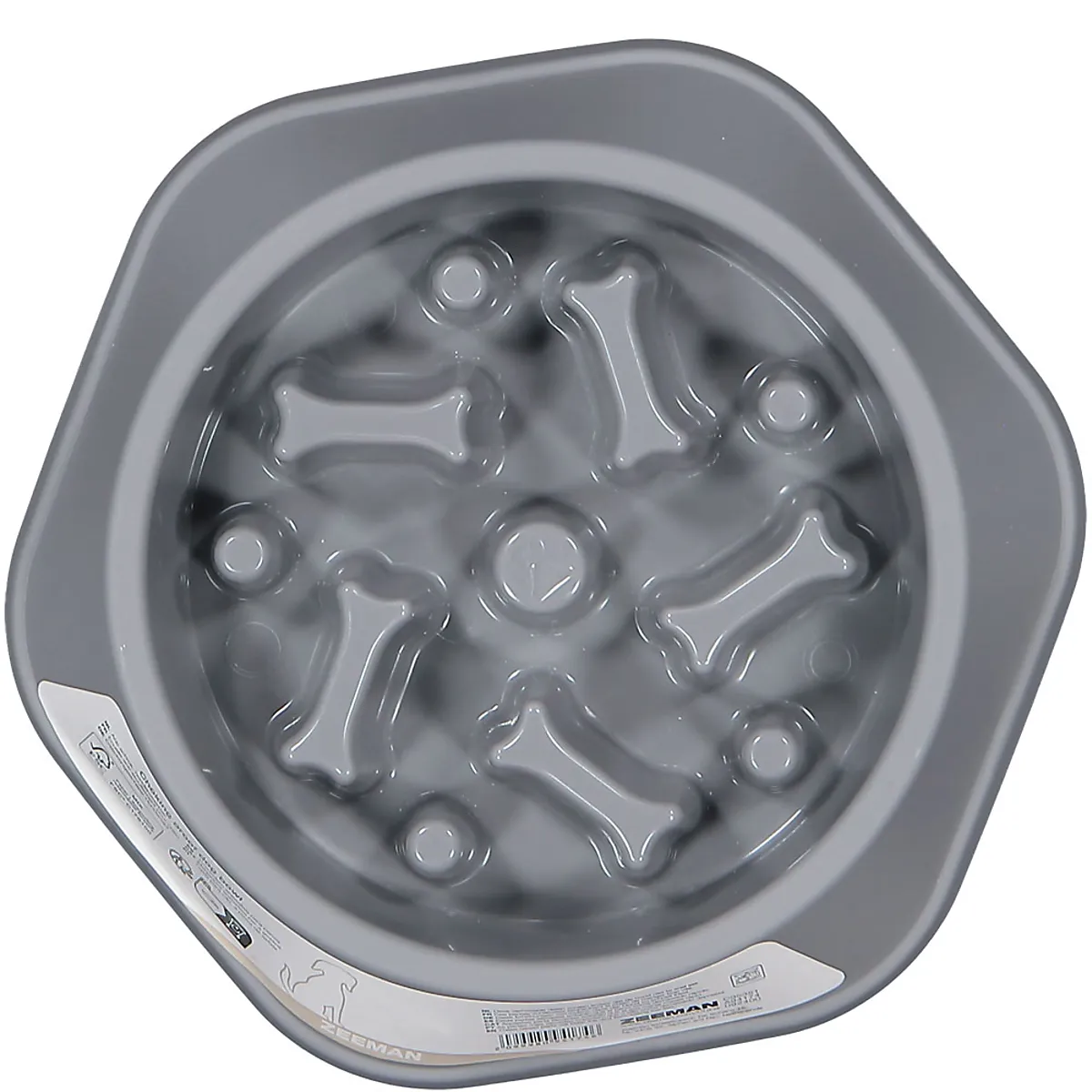 Tigela para cão - Cinzento