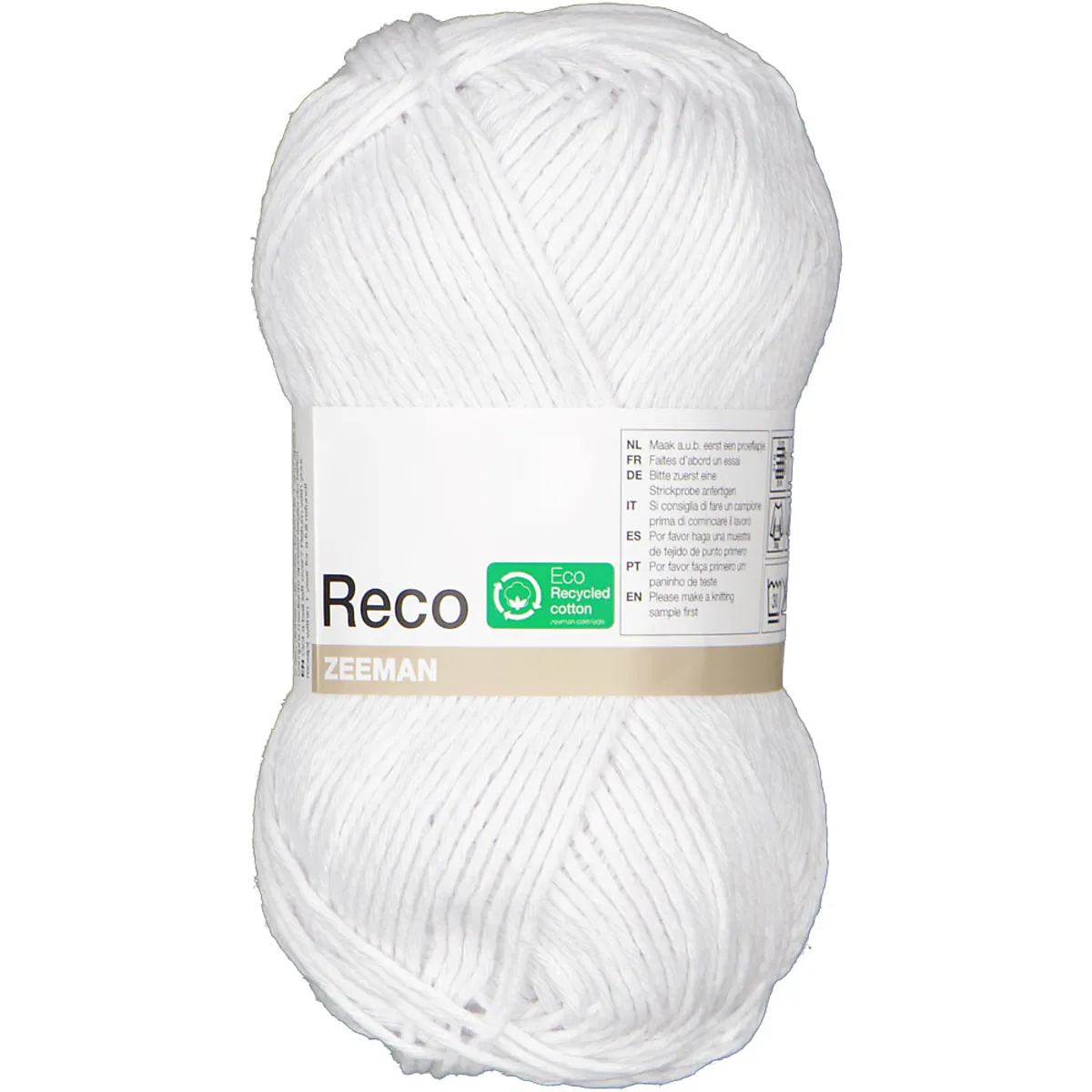 Reco Fil à tricoter - Blanc