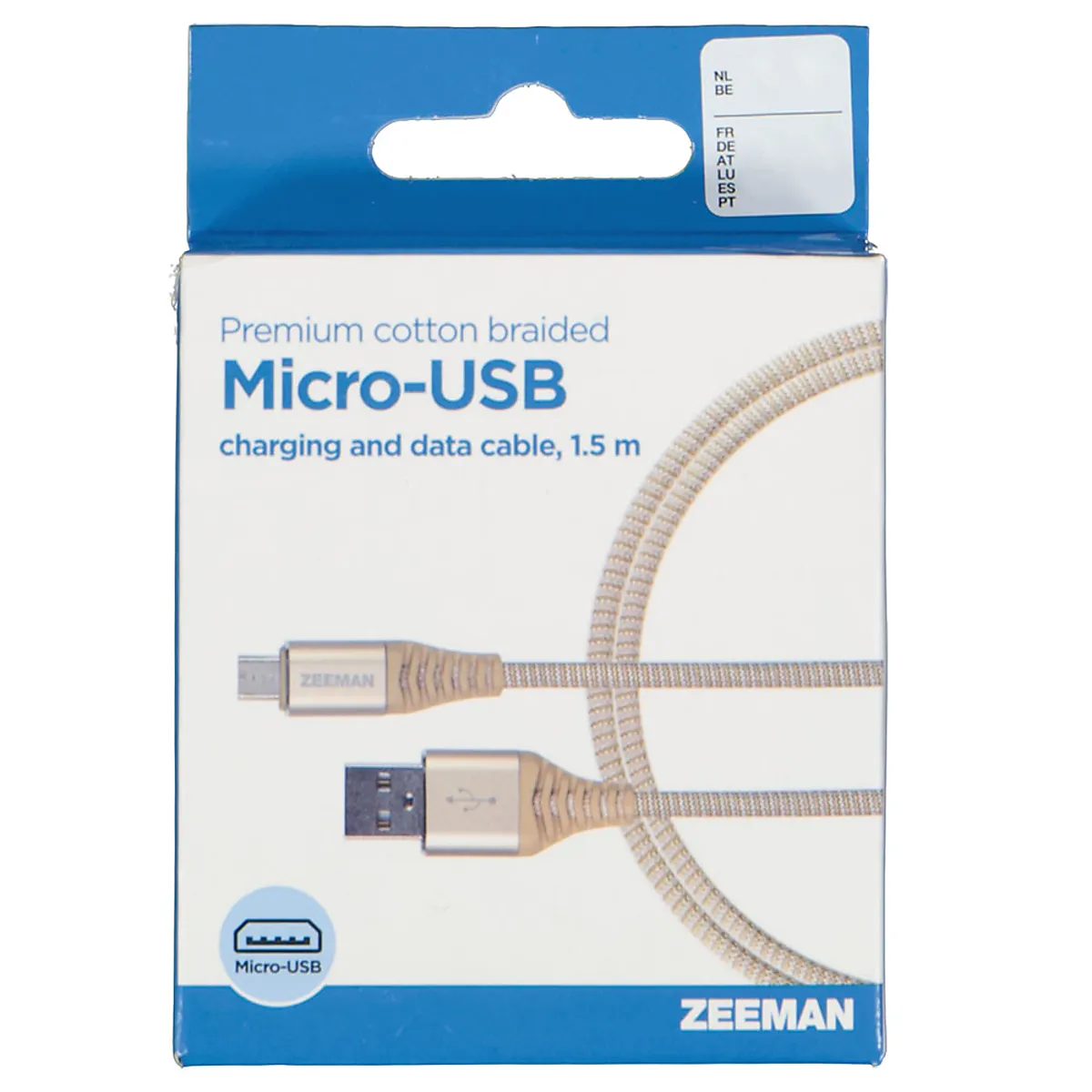 Micro-USB-oplaadkabel - Goud