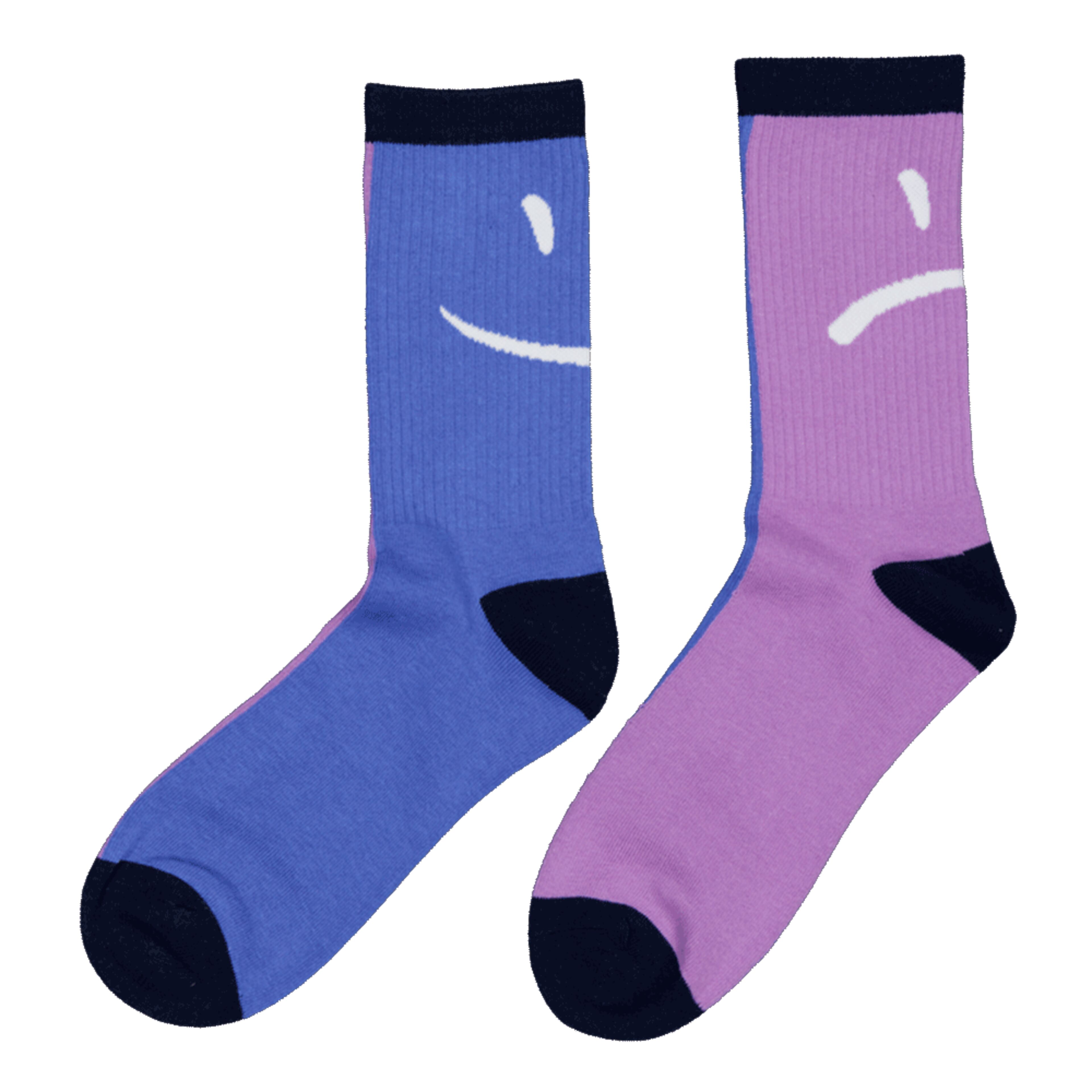 Socken Blau