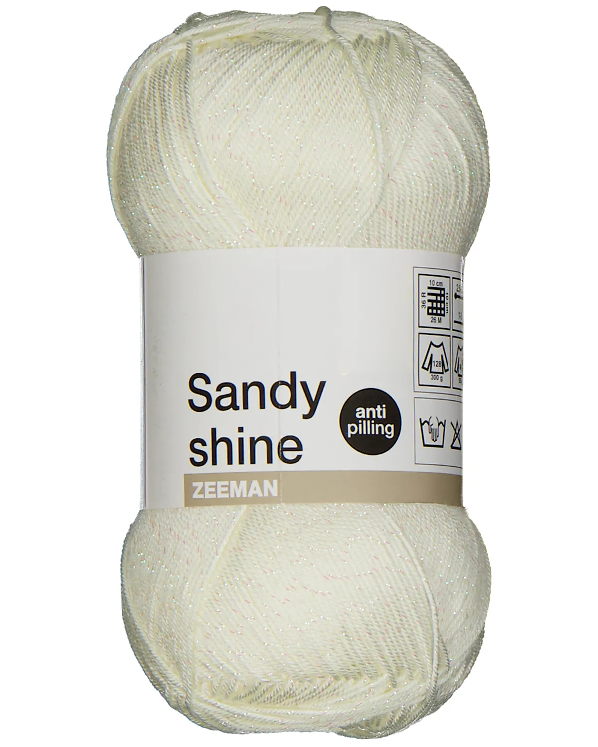 Sandy shine Breigaren - Wit