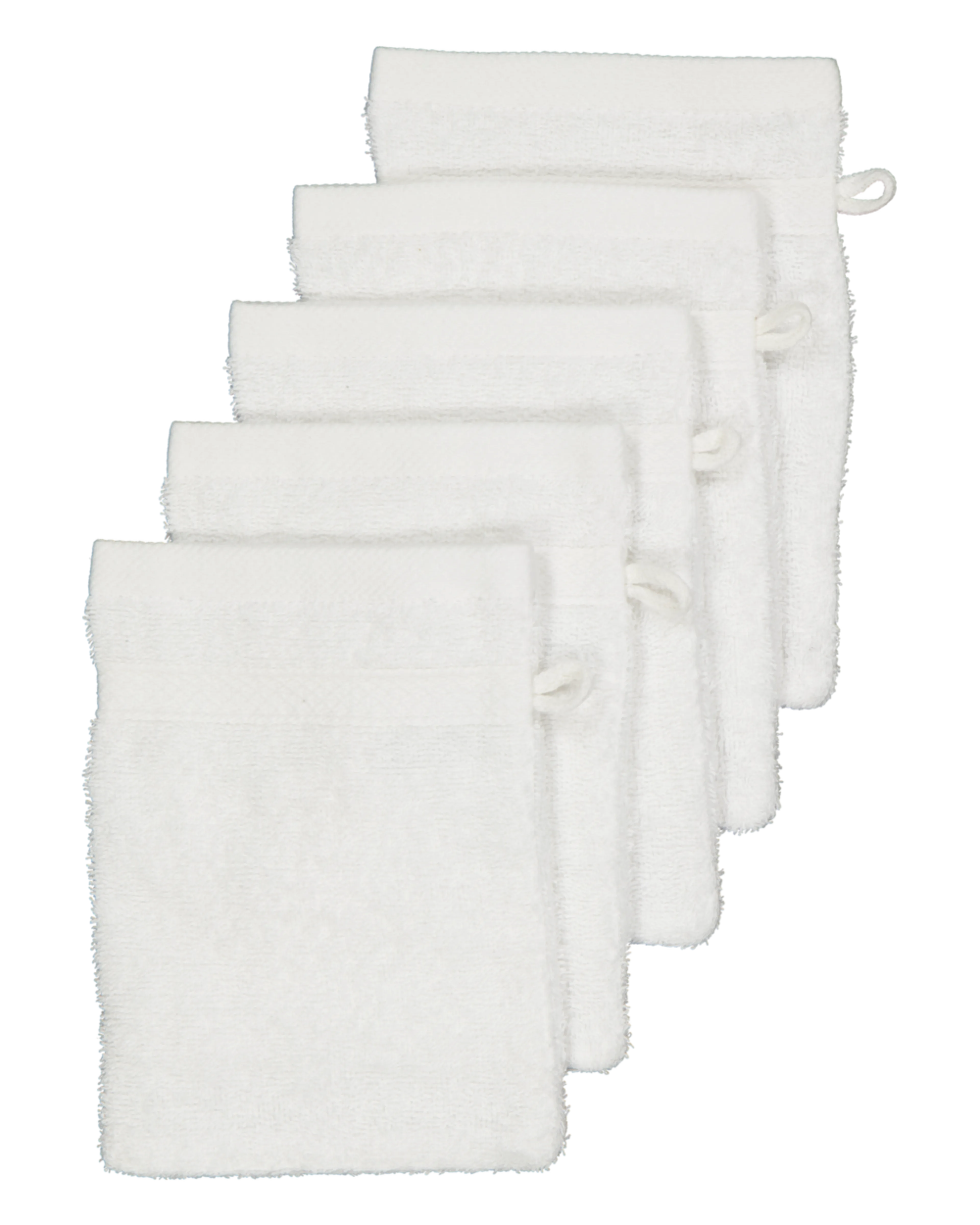 Gant de toilette - Blanc