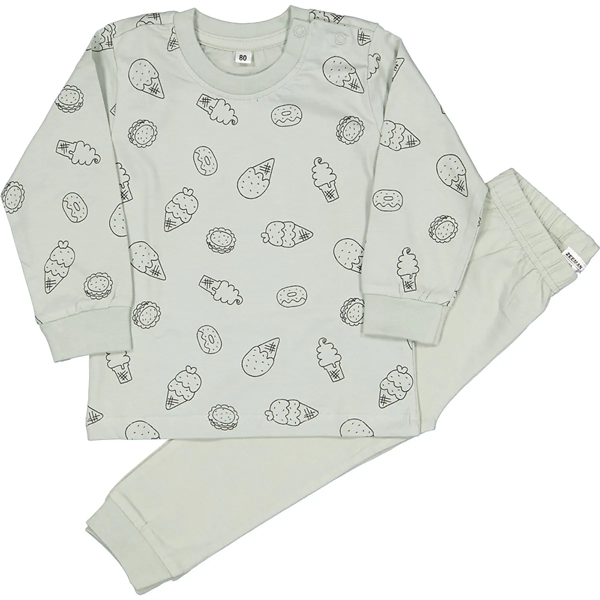 Pyjama - Grün
