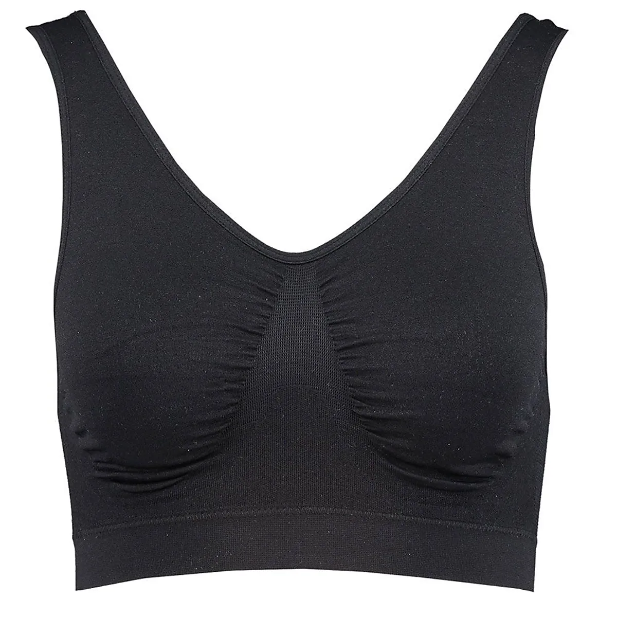 Débardeur avec soutien-gorge intégré - Noir