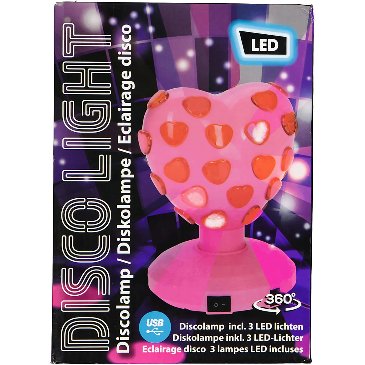 Discolamp - Roze